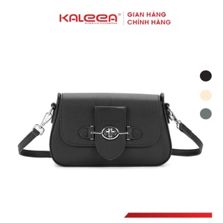 Kaleea  - Túi Xách Nữ Chất Da Thiết Kế Khoá Bạc Đeo Chéo Size 24cm - TX05