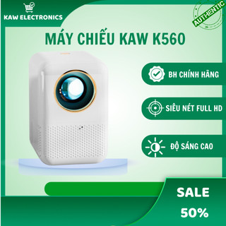 Máy Chiếu Mini Kaw K560 Android 9.0, Kết Nối Điện Thoại, Bảo Hành 12 Tháng Chính Hãng
