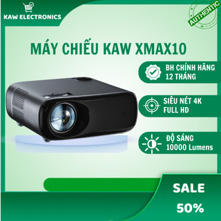Máy Chiếu Chất Lượng 4K Chính Hãng KAW XMAX10 Dạy Học , Giải Trí ,Bảo Hành Chính Hãng