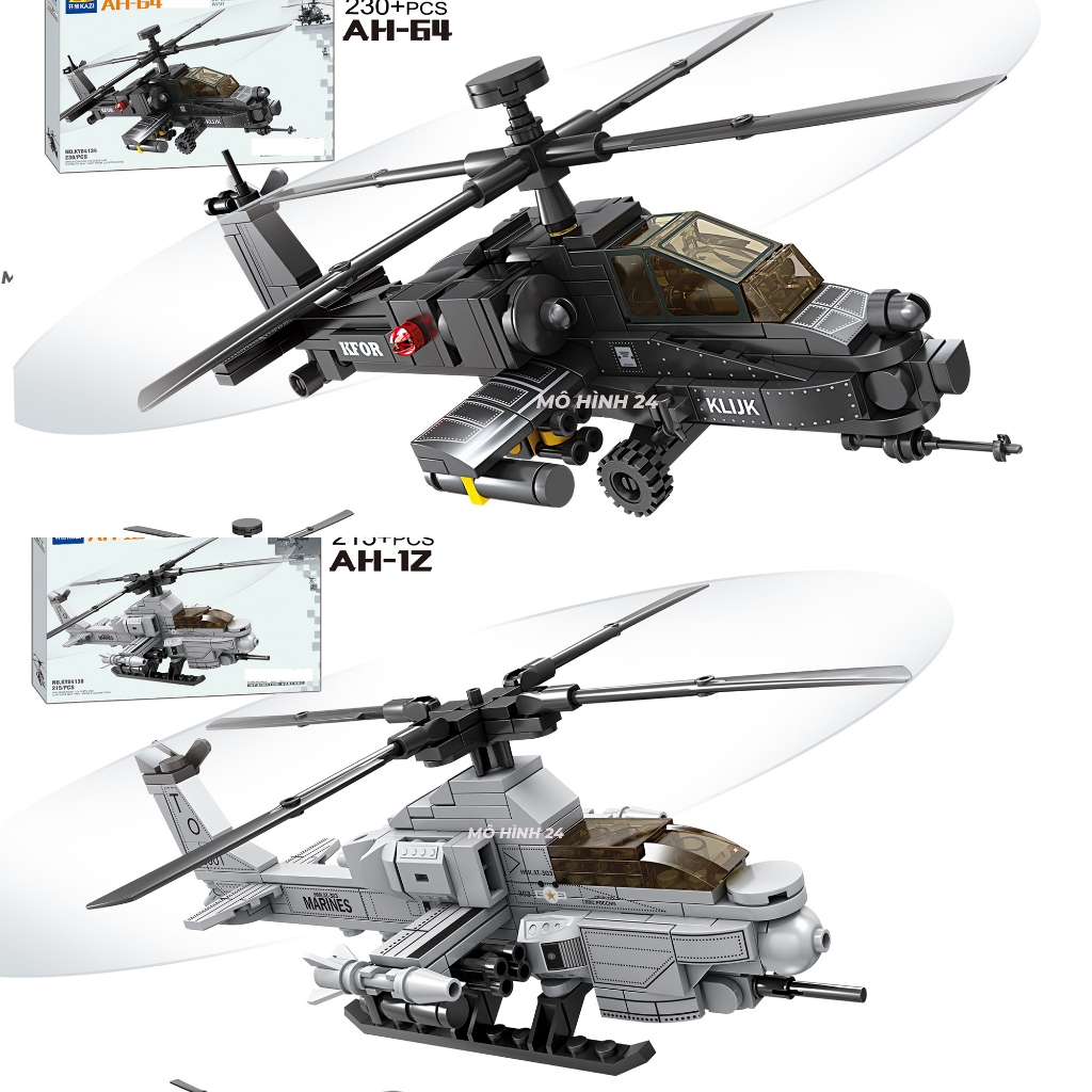 Bộ Đồ Chơi mô hình lắp ráp máy bay phản lực  plane Xếp Hình technic decool 3105 architect