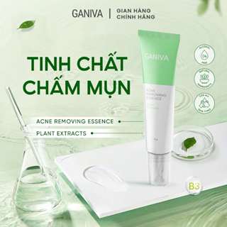 Tinh chất chấm mụn mờ thâm Ganiva- thành phần serum AHA và tràm trà, đánh bay 7 loại mụn thâm sau 7 ngày 15gram