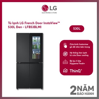 Tủ lạnh LG InstaViewTM 530L LFB53BLMI - SHOP Miễn phí GIAO + LẮP Hà Nội