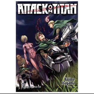 Sách - attack on titan tập 06 - hajime isayama - bản thường
