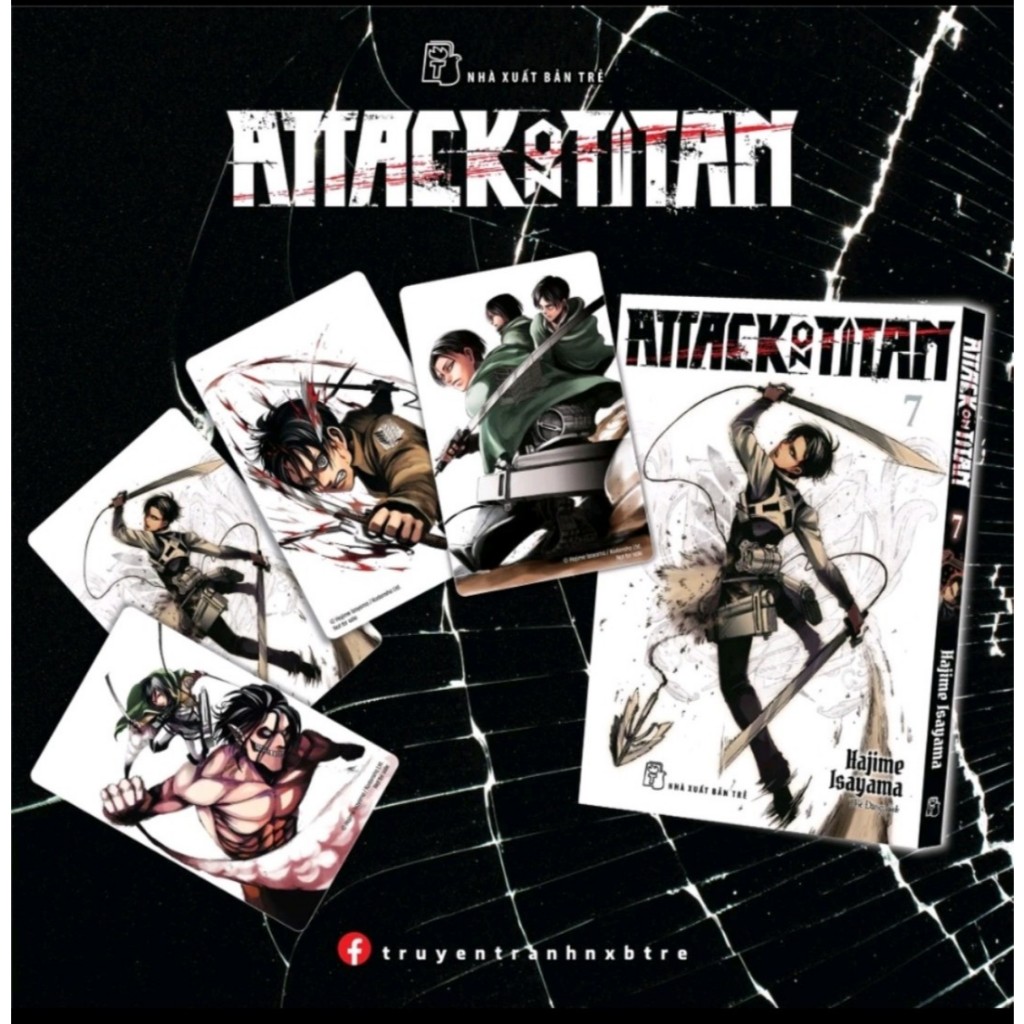 Sách - Attack On Titan tập 07 - Hajime Isayama - Bản đặc biệt ( NXB trẻ)