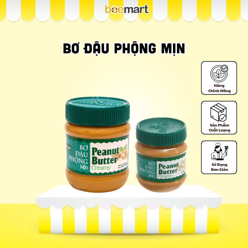 Bơ đậu phộng mịn