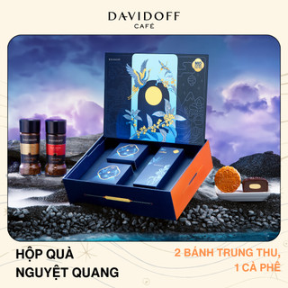 Bánh trung thu davidoff café – set 1 café & 2 bánh 120gram