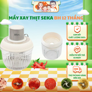  Máy xay thịt đa năng SEKA 2 cối xay Bảo hành 12 tháng 