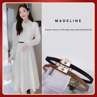 Thắt lưng nữ TL209 bảng 1.8cm da PU khóa nữ thắt lưng quần jean bên có khóa chốt