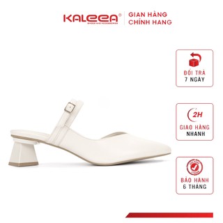 Kaleea -  Sục Cao Gót Nữ ThiếT Kế Quai Ngang Đi Được 2 Kiểu - UK08