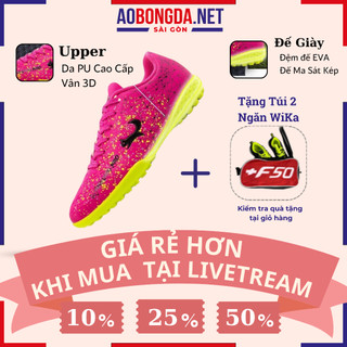 Giày bóng đá chính hãng zocker inspire pro, giày bóng đá sân cỏ nhân tạo đế đinh tf bám sân