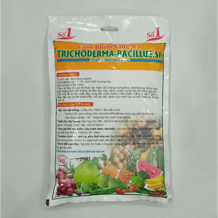 Chế phẩm Cánh Buồm Vàng – nấm đối kháng Trichoderma – Bacillus