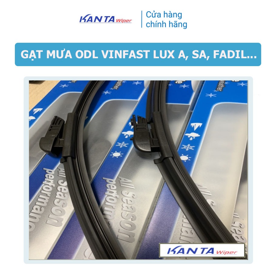 Gạt mưa ô tô Silicone xe VinFast Lux A, Lux SA, Fadil, VFe34, VF3, VF5, VF6, VF7, VF8, VF9... - Gạt nước ODL Đài Loan