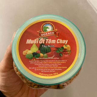 [Vegan] Muối ớt tôm chay Doxaco 250g