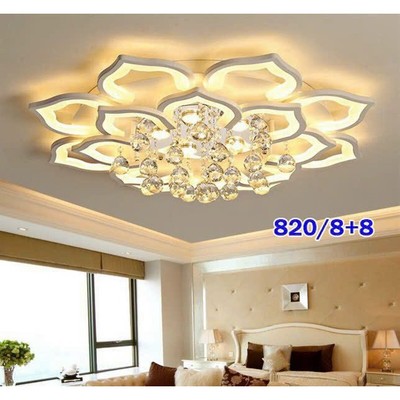 Đèn trần MONSKY SAKURA 5 cánh, 16 cánh độc đáo cao cấp 3 chế độ ánh sáng dùng điều khiển từ xa tiện dụng