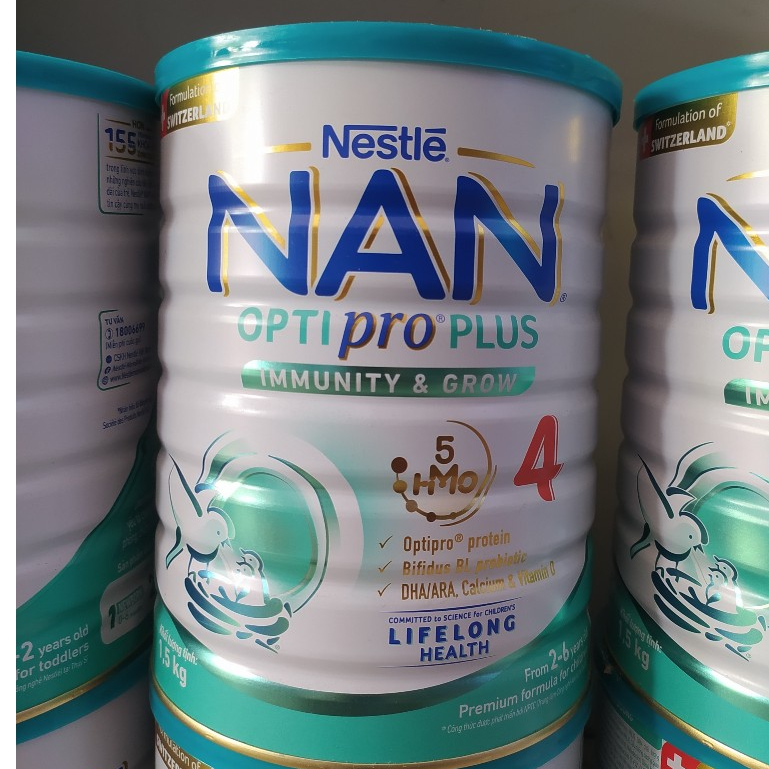 SỮA NAN OPTIPRO Plus 4 1,5 KG