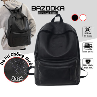 Balo da nam nữ đi học cặp đi học nam nữ da PU Ulzzang hàn quốc đựng laptop 15.6 inch BL12