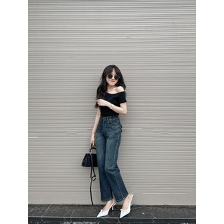 Áo thun cộc lệch vai