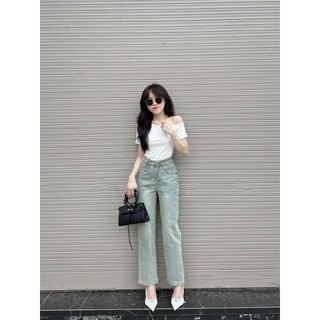 Áo thun cộc lệch vai