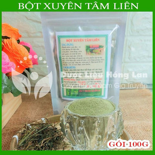 Bột xuyên tâm liên 100g (Giảm mẩn ngứa, kh.áng sinh tự nhiên)