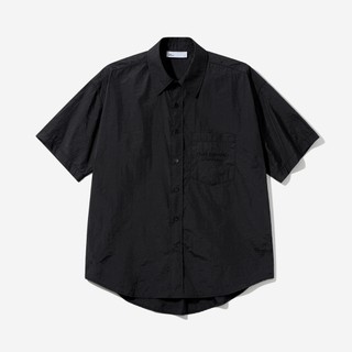 Áo sơ mi ngắn tay Owlbrand Nylon / Đen