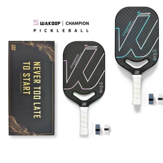 Vợt Pickleball Wakoop Carbon 12k Chính Hãng - Mặt Siêu Nhám