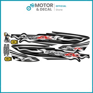  Tem xe Wave Alpha 110 mẫu sét hot 2024 - Tem UV cao cấp nhiều lựa chọn màu sắc - Motor & Decal 