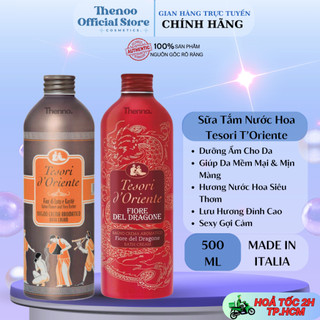 Sữa tắm hương nước hoa ý tesori d'oriente nước hoa hoa sen 500ml