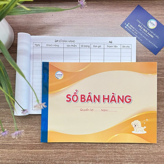 Sổ bán hàng nhỏ khổ a5 / 70 tờ giấy dày