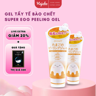 Gel Tẩy Tế Bào Chết Shina's Chiết Xuất Tự Nhiên, Lành Tính Giúp Loại Bỏ Sợi Bã Nhờn Cho Da Căng Mịn HAJAKO 150g HAJAKO
