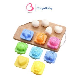 Khuôn Bento làm, tạo hình cơm, trứng xinh xắn cho bé