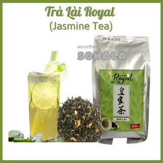 Lục Trà Lài (Trà Nhài) Pha Trà Chanh, Trà Trái Cây Royal 500g -trà thơm ngon, vị dịu ngọt