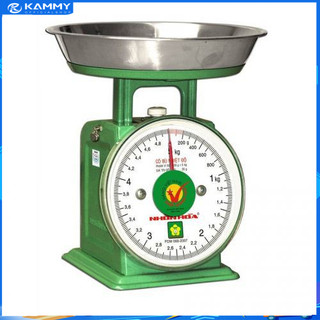 Cân đồng hồ sắt / nhựa 1kg / 2kg / 5kg chính hãng - cân cơ học dụng cụ nhà bếp đo lường