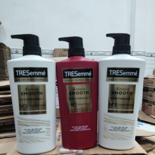 Dầu gội đầu tresemme' chuẩn salon keratin 640g