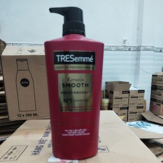 Dầu gội đầu tresemme' chuẩn salon keratin 640g