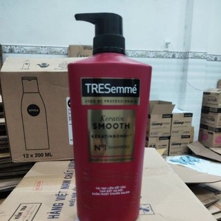 Dầu gội đầu tresemme' chuẩn salon keratin 640g