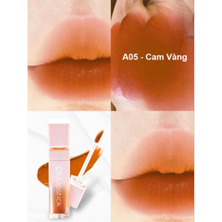 [11.11 MUA 2 TẶNG 1] A05- Cam Vàng Son Lì DI Cosmetic không chì chính hãng