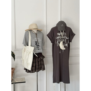 Đầm thun cotton Comic