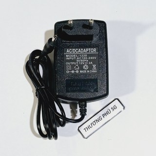 Adapter DC 12V - 2A (Đầu cắm 3.5mm X 1.35mm)