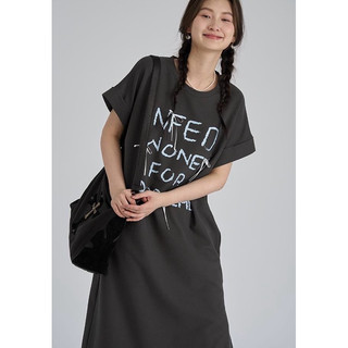 Đầm thun cotton Comic