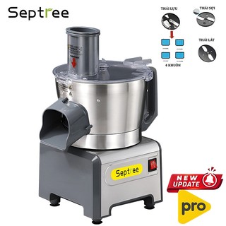 Máy Thái Q1F Septree - Cắt Thái Rau Củ Quả Chuyên Nghiệp Năng Suất 300kg/giờ Dành Cho Nhà Hàng, Khách Sạn