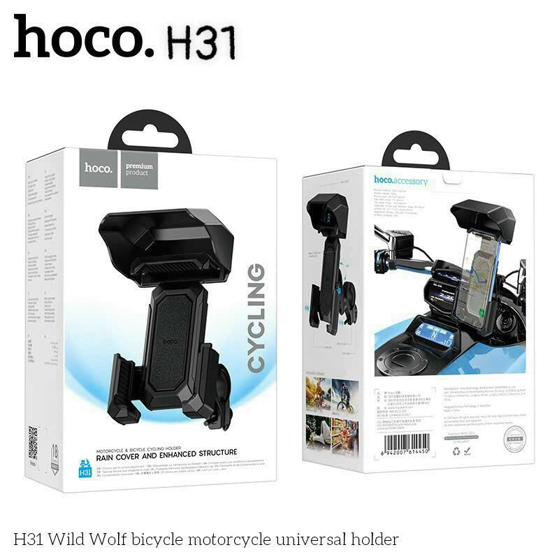 Giá đỡ điện thoại gắn Ghi đông xe đạp, xe máy Hoco H31