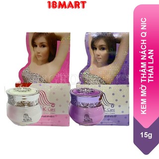  Kem mờ thâm nách Q NIC Thái Lan 15g 