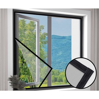  Rèm Lưới Chống Muỗi Cửa Sổ Đa Năng  Lưới Chống Muỗi Có Băng Dính Lông Đính Kèm Màn Chắn Muỗi Cửa sổ 