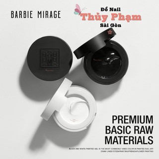  Gel siêu đặc vẽ nổi gel đính đá gel sa thạch Barbie Mirage Gel Polish. 