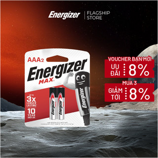 Pin AAA Energizer Max E92 BP2 - Vỉ 2 Viên