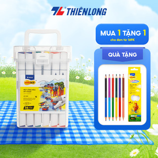  Bút dạ 2 đầu Art Marker AM-C005Thiên Long Colokit 36 màu, mực bền màu, mau khô dùng tô màu, vẽ tranh