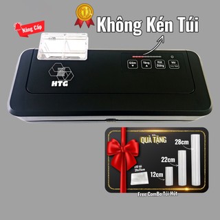 Máy hút chân không thực phẩm không kén túi HTG P290A hút đồ khô ướt, bản TIẾNG VIỆT, thổi phồng túi