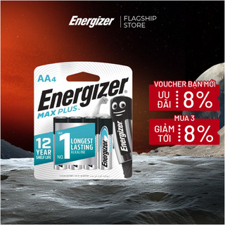 Pin AA Energizer AA Max Plus EP91 BP4 - Vỉ 4 Viên