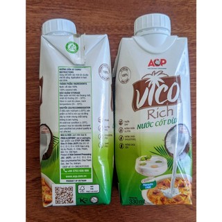 Nước cốt dừa VICO 330ml (Thùng 24 hộp)