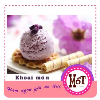 Kem ký Thái Lan Ice Cream vị khoai môn hộp 6 Lit 🍨🍨Kem ngon chuẩn vị🍨🍨